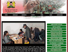 Tablet Screenshot of kenya.org.za